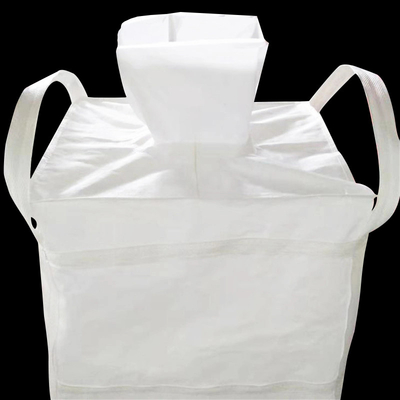Üst Emzik ve Beyaz Döngüler ile Özelleştirilmiş Endüstriyel Toplu Bez Çantalar