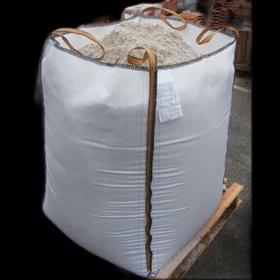 Nem Geçirmez FIBC Toplu Çantalar 1000kg 1500kg Jumbo Çanta Kumaş 200gsm