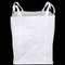 Beyaz FIBC Jumbo Çantalar Yeniden Kullanılabilir Yumuşak Kum Dökme Çanta 110X110X110cm
